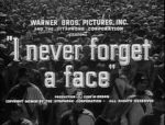 I Never Forget a Face (Short 1956)